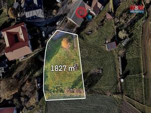 foto Prodej pozemku k bydlen, 1827 m2, Kamenec u Poliky