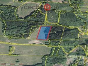 foto Prodej pozemku v obci Kounov u Dobruky - trval travn porost, zemdlsk pda, les o celkov rozloze cca 10.000m2
