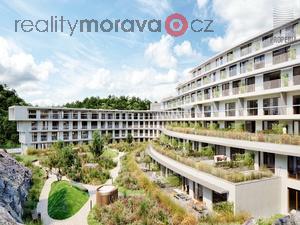 foto A 1.02 Prodej jednotky Rezidence Diorit 1+kk s balkonem o CP 29 m2, ul. Bystrck, Brno - Komn