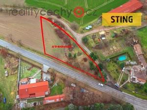 foto Prodej pozemku v obci Hostovice u Pardubic, p.: 76/3 o velikosti 1740 m2
