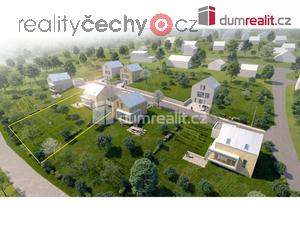 foto Prodej zasovanho stavebnho pozemku s vydanm stavebnm povolenm na nzkoenergetick dm, 1142 m2, ernolice