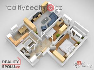 foto Prodej byty 3+1, 62 m2 - Praha - Chodov