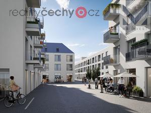 foto Byt 3+kk 62 m2 se dvma lodiemi v novostavb bytovho projektu Centrum Hostivice